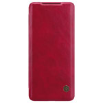 Чехол Nillkin Qin leather case для Samsung Galaxy S20 ultra (красный, кожаный)