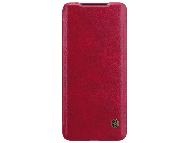 Чехол Nillkin Qin leather case для Samsung Galaxy S20 ultra (красный, кожаный)