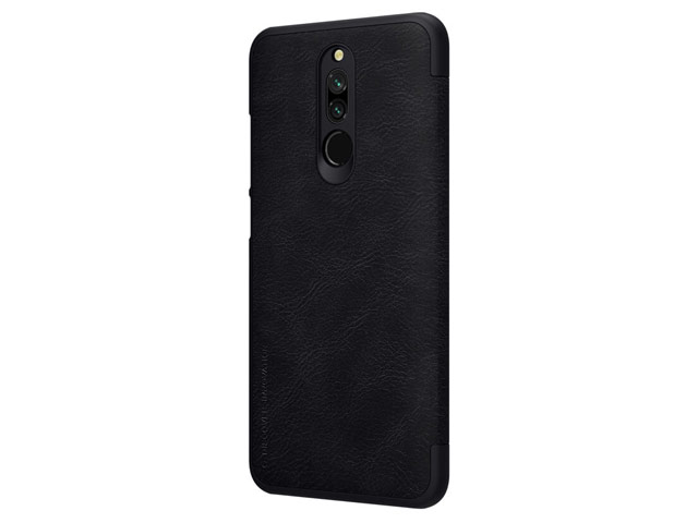 Чехол Nillkin Qin leather case для Xiaomi Redmi 8 (черный, кожаный)