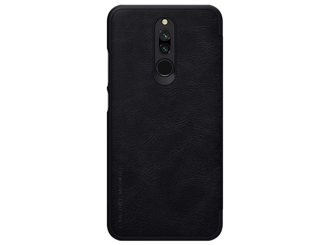 Чехол Nillkin Qin leather case для Xiaomi Redmi 8 (черный, кожаный)