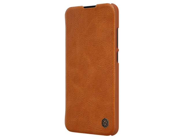 Чехол Nillkin Qin leather case для Xiaomi Redmi 8 (коричневый, кожаный)