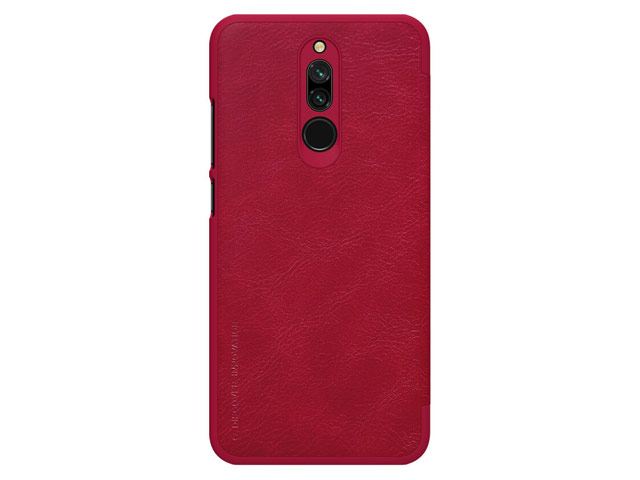 Чехол Nillkin Qin leather case для Xiaomi Redmi 8 (красный, кожаный)