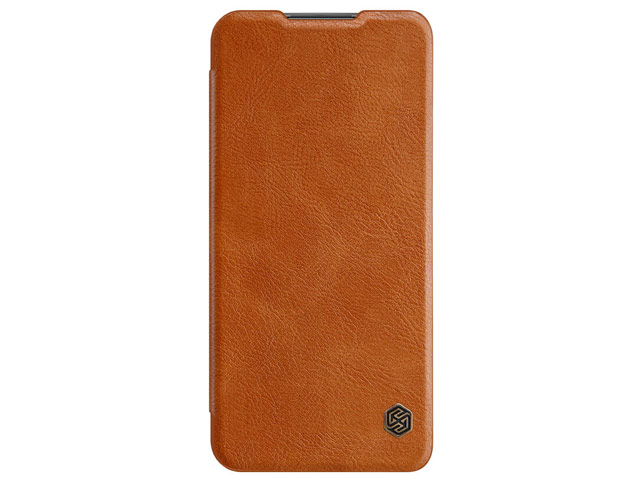 Чехол Nillkin Qin leather case для Xiaomi Redmi 9 (коричневый, кожаный)