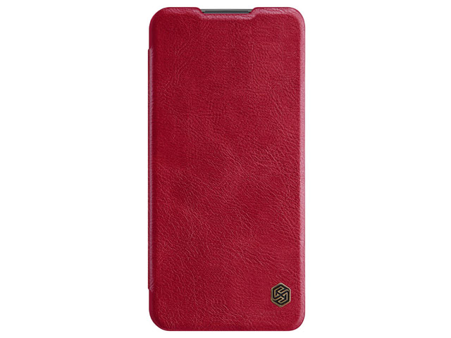 Чехол Nillkin Qin leather case для Xiaomi Redmi 9 (красный, кожаный)