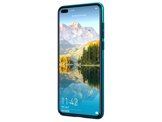 Чехол Nillkin Hard case для Huawei P40 (синий, пластиковый)