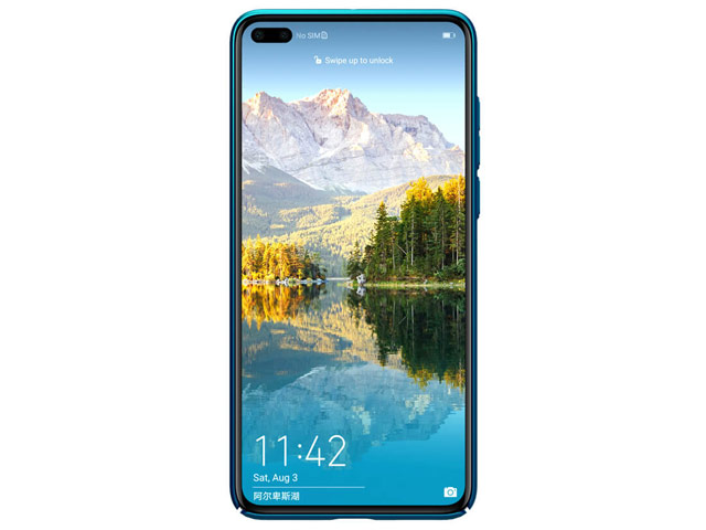 Чехол Nillkin Hard case для Huawei P40 (синий, пластиковый)