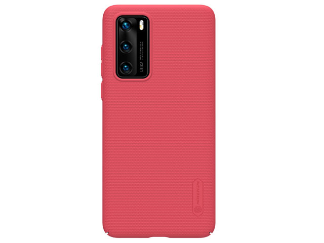 Чехол Nillkin Hard case для Huawei P40 (красный, пластиковый)