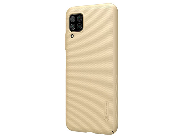 Чехол Nillkin Hard case для Huawei P40 lite (золотистый, пластиковый)