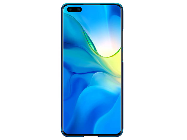 Чехол Nillkin Hard case для Huawei P40 pro (синий, пластиковый)