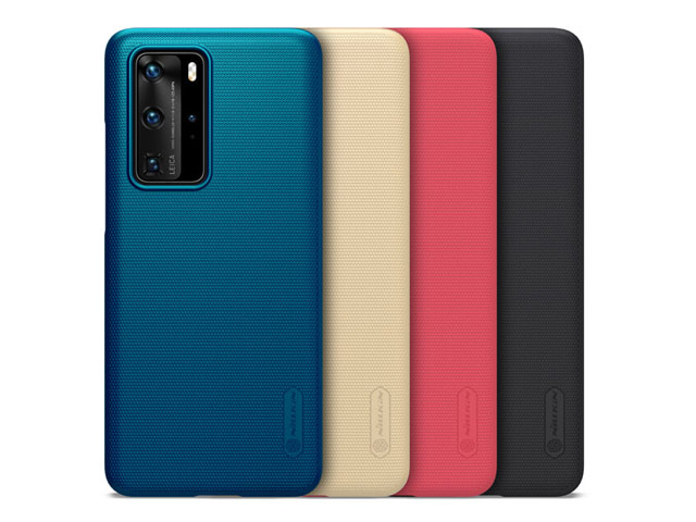 Чехол Nillkin Hard case для Huawei P40 pro (синий, пластиковый)