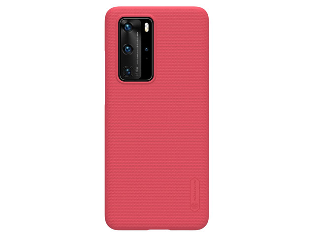 Чехол Nillkin Hard case для Huawei P40 pro (красный, пластиковый)