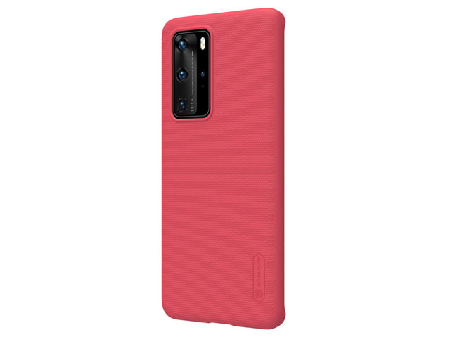 Чехол Nillkin Hard case для Huawei P40 pro (красный, пластиковый)