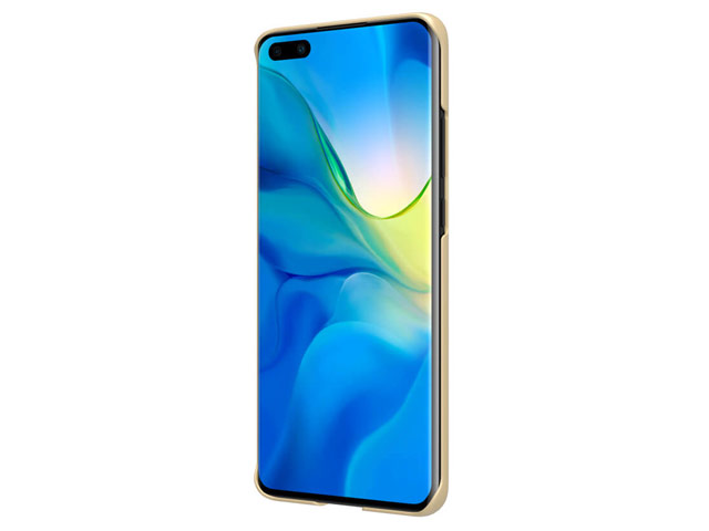 Чехол Nillkin Hard case для Huawei P40 pro (золотистый, пластиковый)