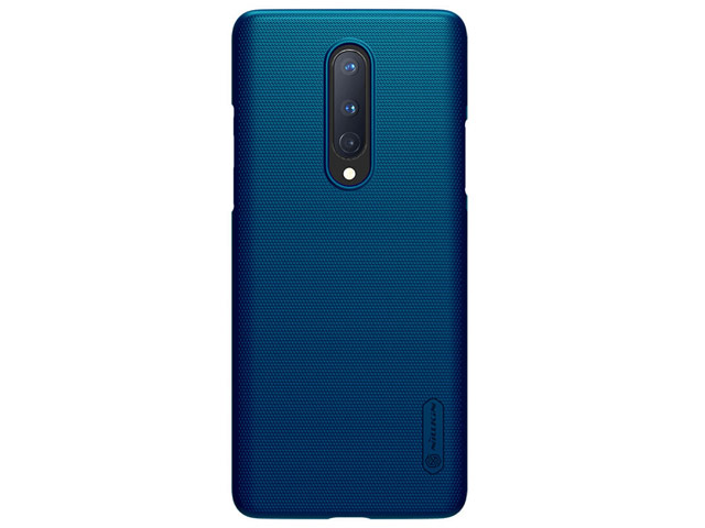 Чехол Nillkin Hard case для OnePlus 8 (синий, пластиковый)