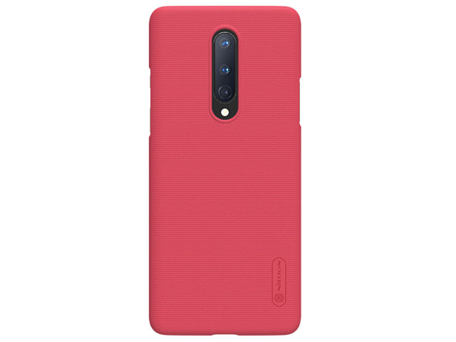 Чехол Nillkin Hard case для OnePlus 8 (красный, пластиковый)