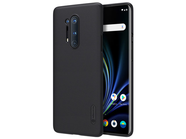 Чехол Nillkin Hard case для OnePlus 8 pro (черный, пластиковый)