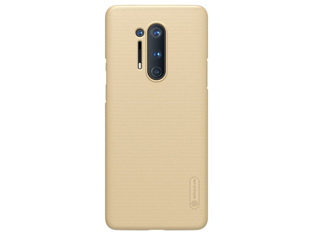 Чехол Nillkin Hard case для OnePlus 8 pro (золотистый, пластиковый)