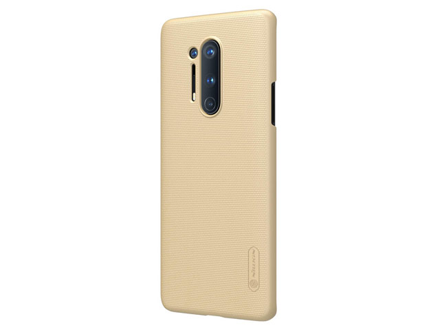 Чехол Nillkin Hard case для OnePlus 8 pro (золотистый, пластиковый)