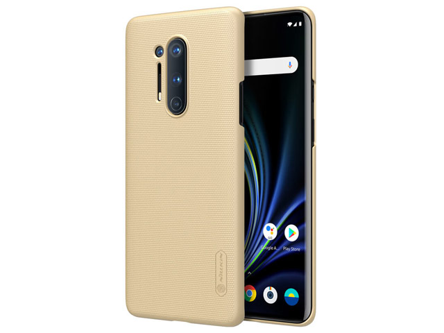 Чехол Nillkin Hard case для OnePlus 8 pro (золотистый, пластиковый)