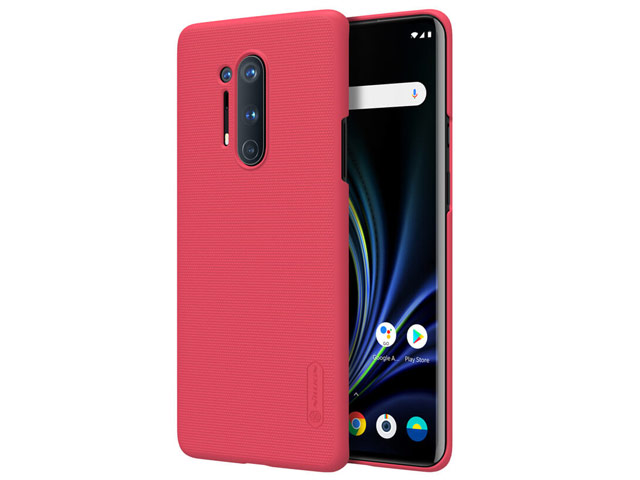 Чехол Nillkin Hard case для OnePlus 8 pro (красный, пластиковый)