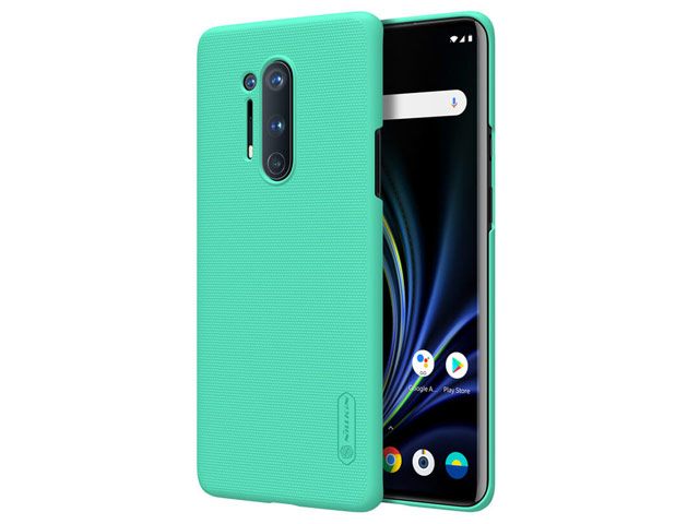 Чехол Nillkin Hard case для OnePlus 8 pro (голубой, пластиковый)