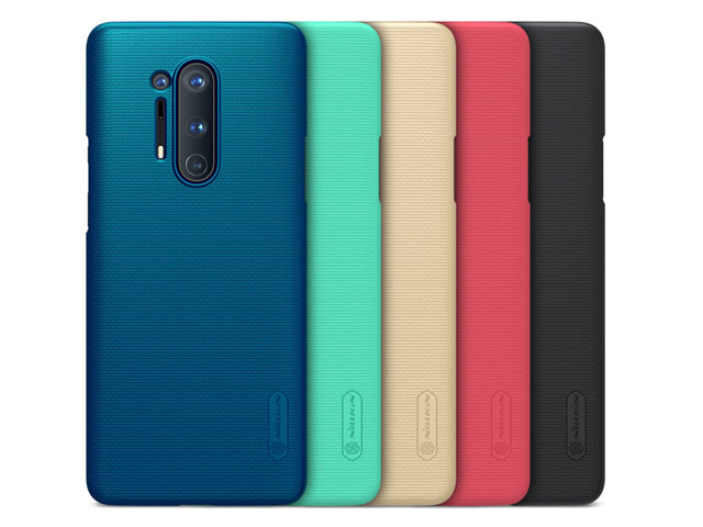 Чехол Nillkin Hard case для OnePlus 8 pro (голубой, пластиковый)