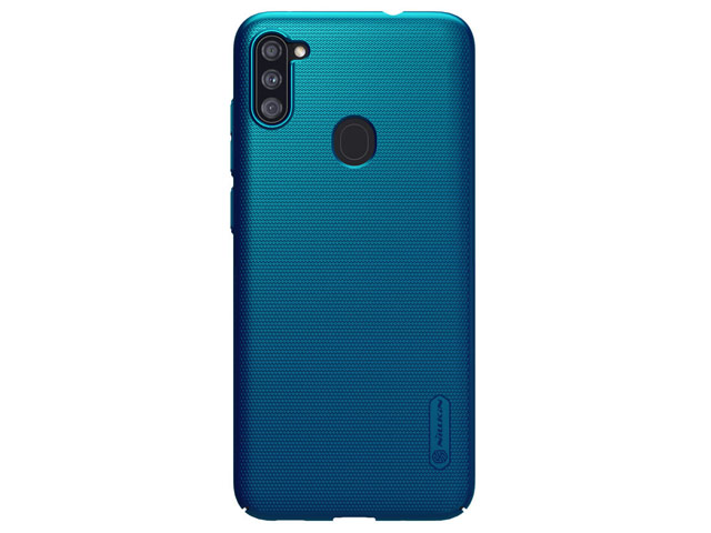 Чехол Nillkin Hard case для Samsung Galaxy A11 (синий, пластиковый)