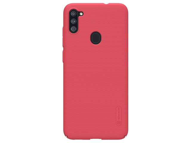 Чехол Nillkin Hard case для Samsung Galaxy A11 (красный, пластиковый)