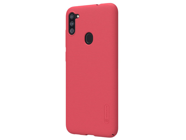 Чехол Nillkin Hard case для Samsung Galaxy A11 (красный, пластиковый)