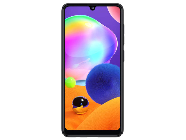 Чехол Nillkin Hard case для Samsung Galaxy A31 (черный, пластиковый)