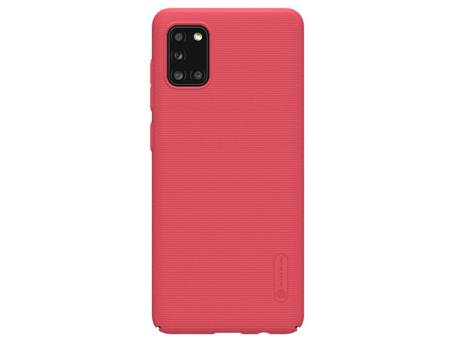 Чехол Nillkin Hard case для Samsung Galaxy A31 (красный, пластиковый)