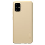 Чехол Nillkin Hard case для Samsung Galaxy A31 (золотистый, пластиковый)