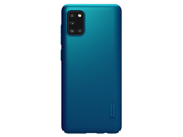 Чехол Nillkin Hard case для Samsung Galaxy A31 (синий, пластиковый)