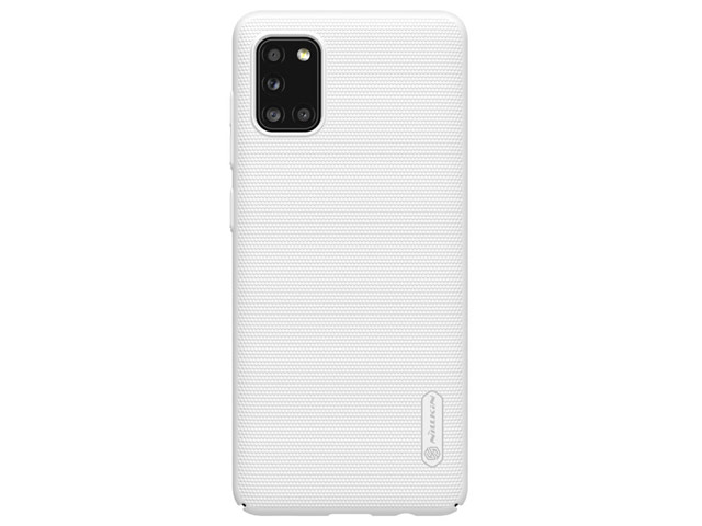 Чехол Nillkin Hard case для Samsung Galaxy A31 (белый, пластиковый)