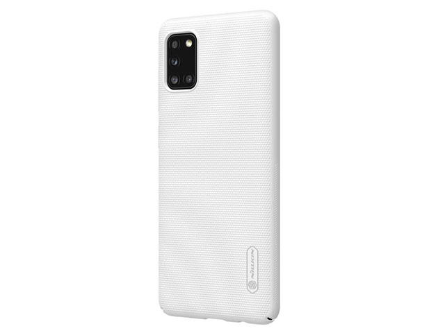 Чехол Nillkin Hard case для Samsung Galaxy A31 (белый, пластиковый)