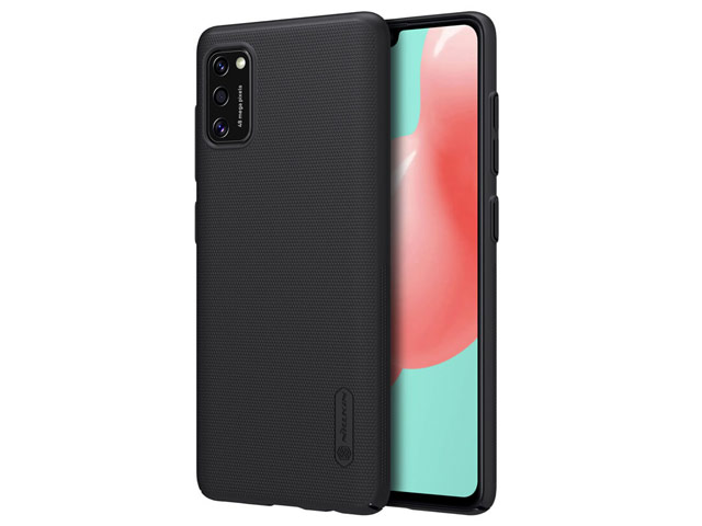 Чехол Nillkin Hard case для Samsung Galaxy A41 (черный, пластиковый)