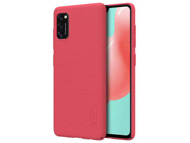 Чехол Nillkin Hard case для Samsung Galaxy A41 (красный, пластиковый)