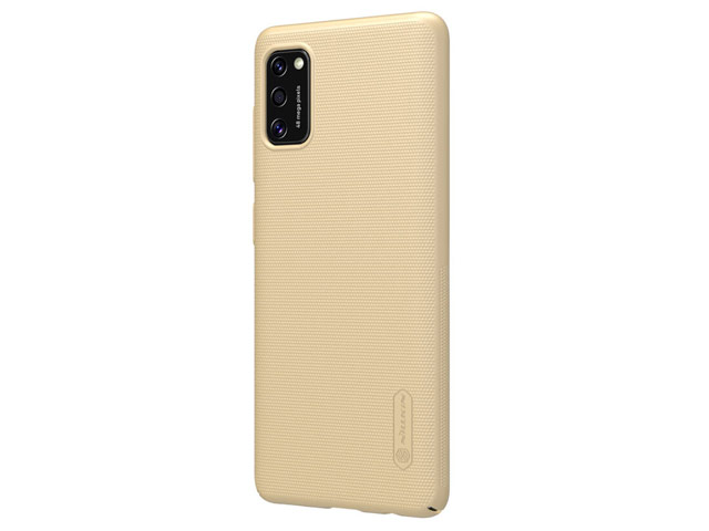 Чехол Nillkin Hard case для Samsung Galaxy A41 (золотистый, пластиковый)
