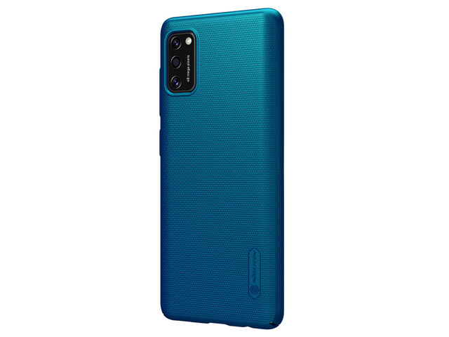 Чехол Nillkin Hard case для Samsung Galaxy A41 (синий, пластиковый)