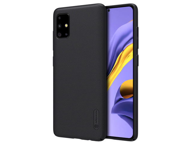 Чехол Nillkin Hard case для Samsung Galaxy A51 (черный, пластиковый)