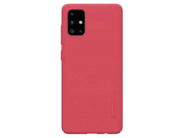 Чехол Nillkin Hard case для Samsung Galaxy A51 (красный, пластиковый)