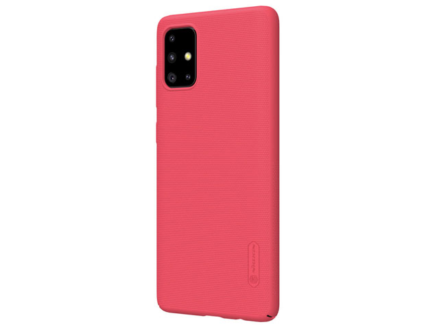 Чехол Nillkin Hard case для Samsung Galaxy A51 (красный, пластиковый)