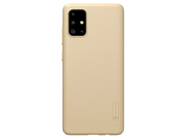 Чехол Nillkin Hard case для Samsung Galaxy A51 (золотистый, пластиковый)