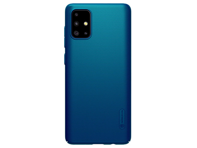 Чехол Nillkin Hard case для Samsung Galaxy A51 (синий, пластиковый)