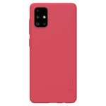 Чехол Nillkin Hard case для Samsung Galaxy A71 (красный, пластиковый)