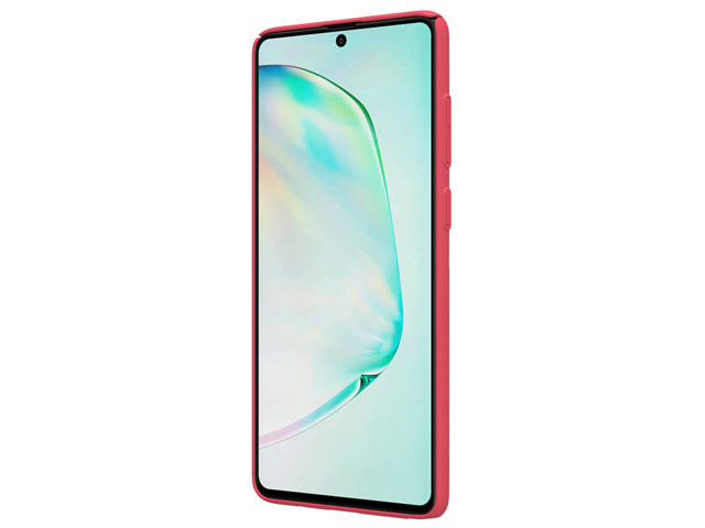 Чехол Nillkin Hard case для Samsung Galaxy Note 10 lite (красный, пластиковый)