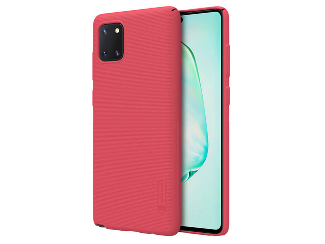 Чехол Nillkin Hard case для Samsung Galaxy Note 10 lite (красный, пластиковый)