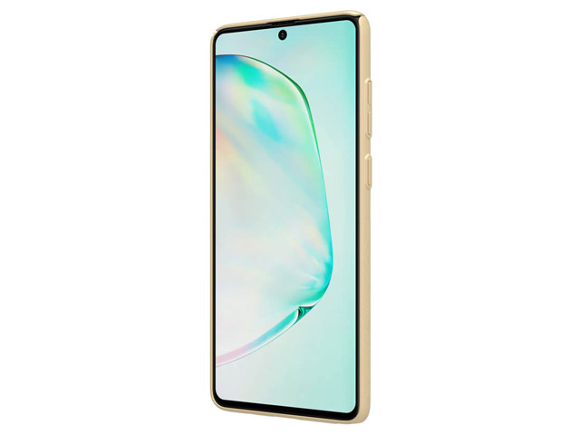 Чехол Nillkin Hard case для Samsung Galaxy Note 10 lite (золотистый, пластиковый)