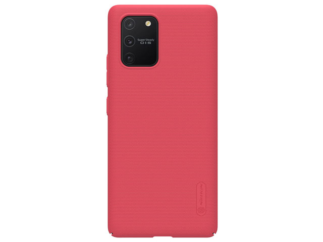 Чехол Nillkin Hard case для Samsung Galaxy S10 lite 2020 (красный, пластиковый)