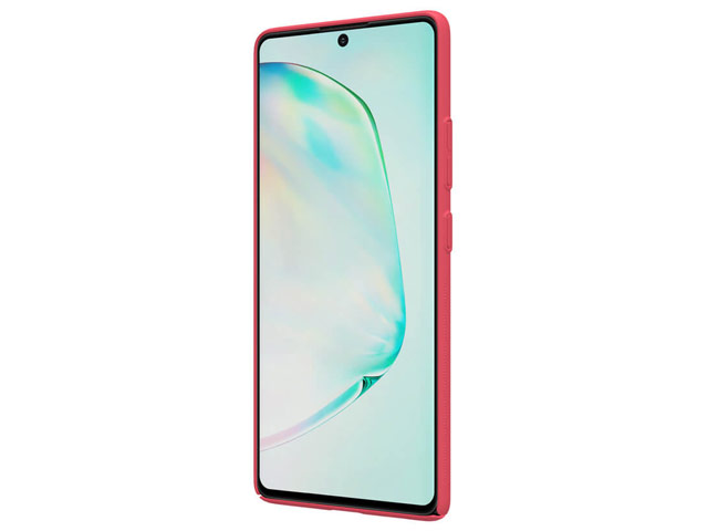 Чехол Nillkin Hard case для Samsung Galaxy S10 lite 2020 (красный, пластиковый)